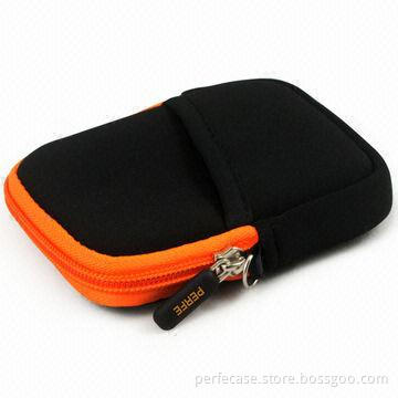 Digital Camera Bag, Made of Neoprene, Thick EVA Bubble Inside, Extra Pocket for Cards on Front